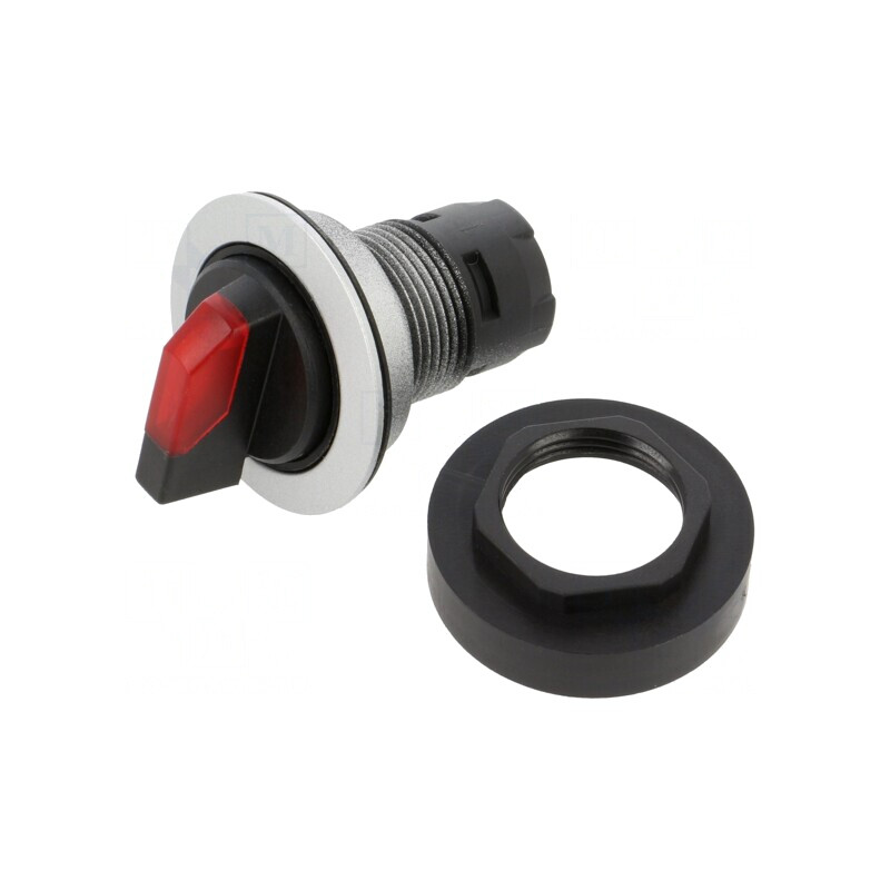 Comutator Rotativ 22mm cu Suport | Electronic-mag.ro | Componente Electronice