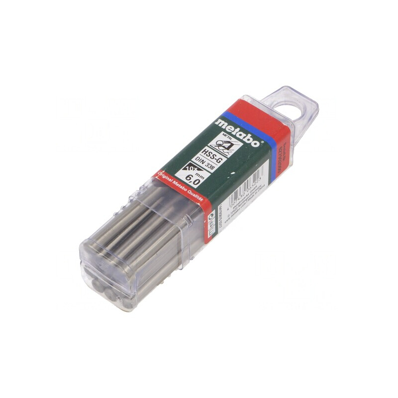 Burghiu Metal 6mm Oțel Rapid HSS-G 93mm | Electronic-mag.ro | Componente Electronice