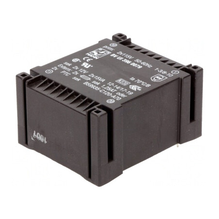 Transformator încapsulat 30VA 115VAC 12V 1,25A | Electronic-mag.ro | Componente Electronice