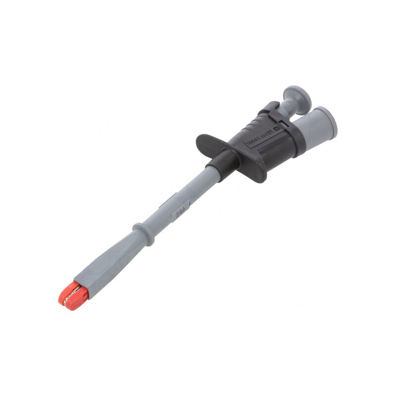 Clips Măsurare Crocodil 20A Negru 1000V 4mm | Electronic-mag.ro | Componente Electronice