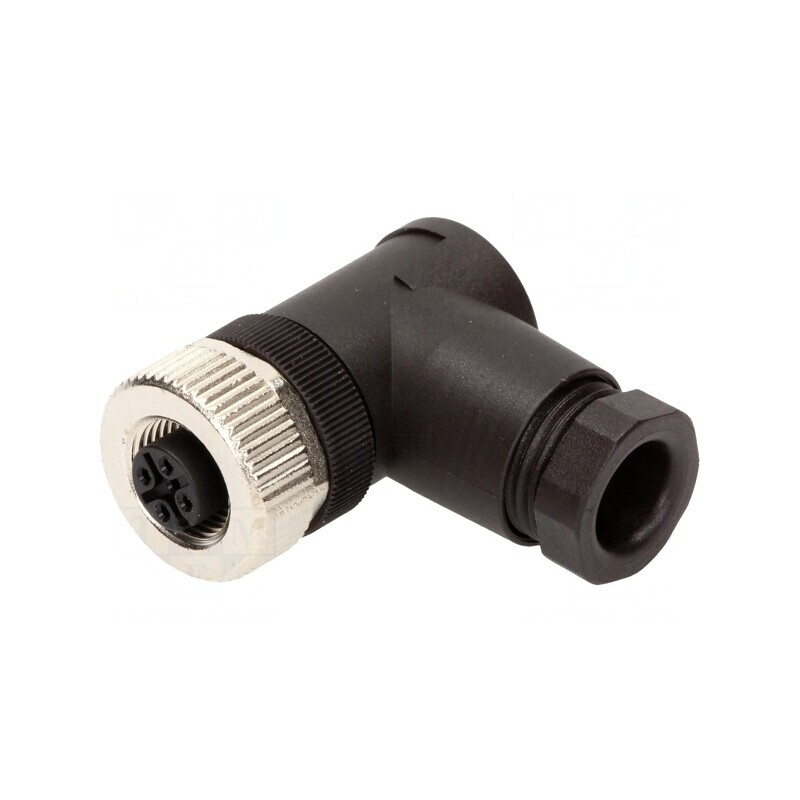 Mufă M12 4 PIN Mamă A-DeviceNet/CANopen IP67 | Electronic-mag.ro | Componente Electronice