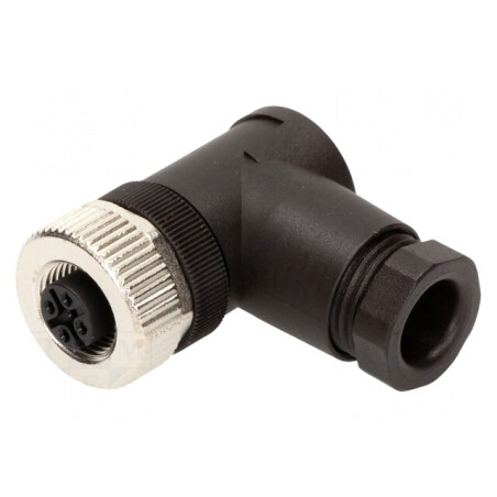 Mufă M12 4 PIN Mamă A-DeviceNet/CANopen IP67 | Electronic-mag.ro | Componente Electronice