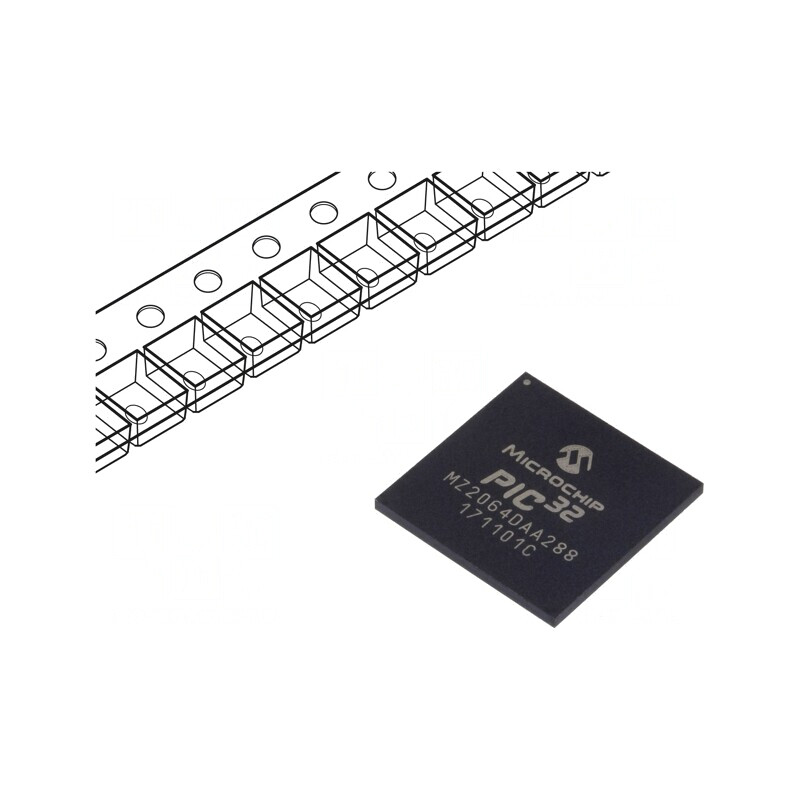 Microcontroler PIC32MZ 2048kB SMD LFBGA288 2.2-3.6V | Electronic-mag.ro | Componente Electronice