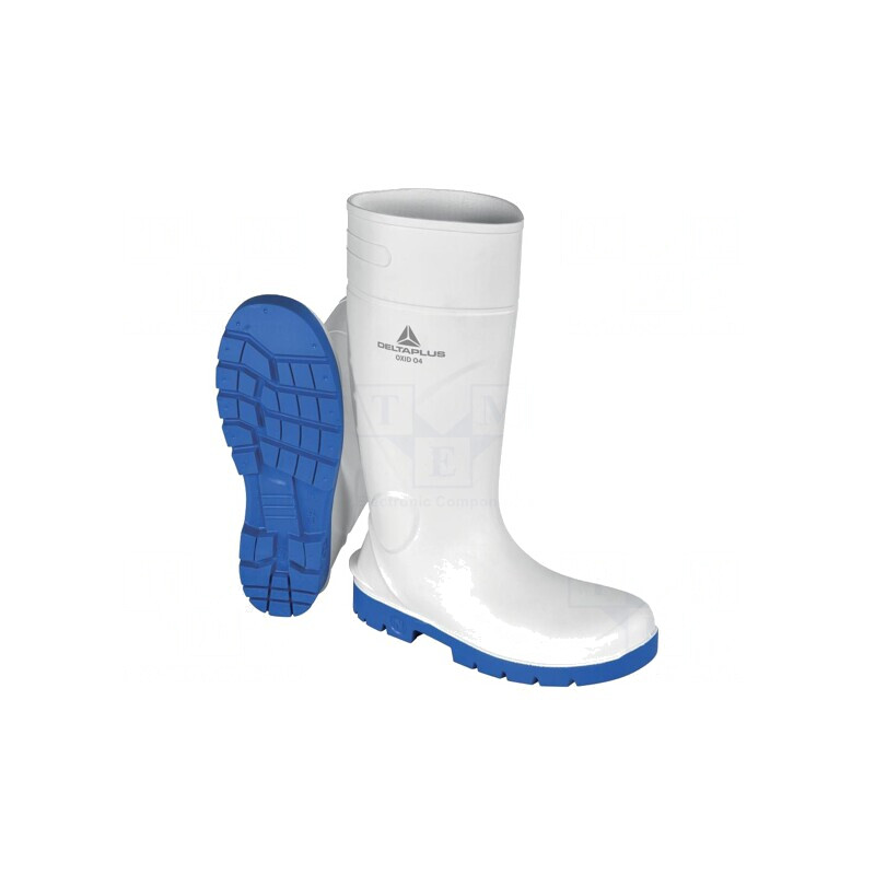 Ghete PVC Alb-Albastru Mărimea 35 | Electronic-mag.ro | Componente Electronice