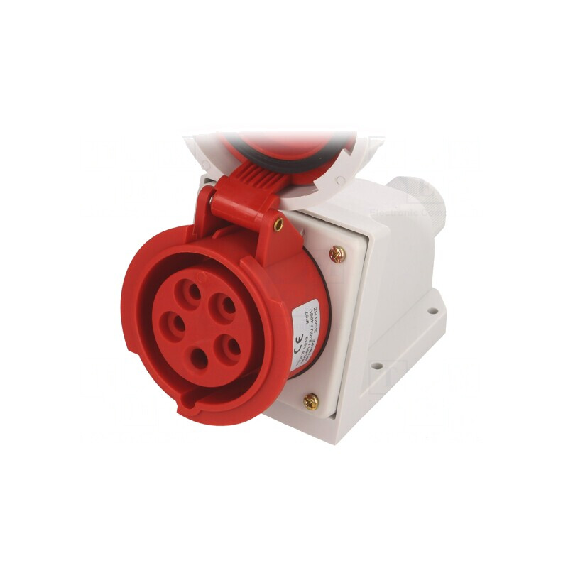 Conector Alimentare AC Trifazat 16A 400VAC IP67 | Electronic-mag.ro | Componente Electronice