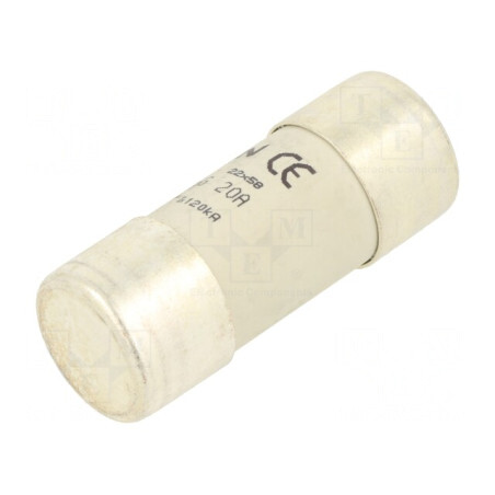 Siguranță Ceramică gG 20A 690VAC 22x58mm | Electronic-mag.ro | Componente Electronice