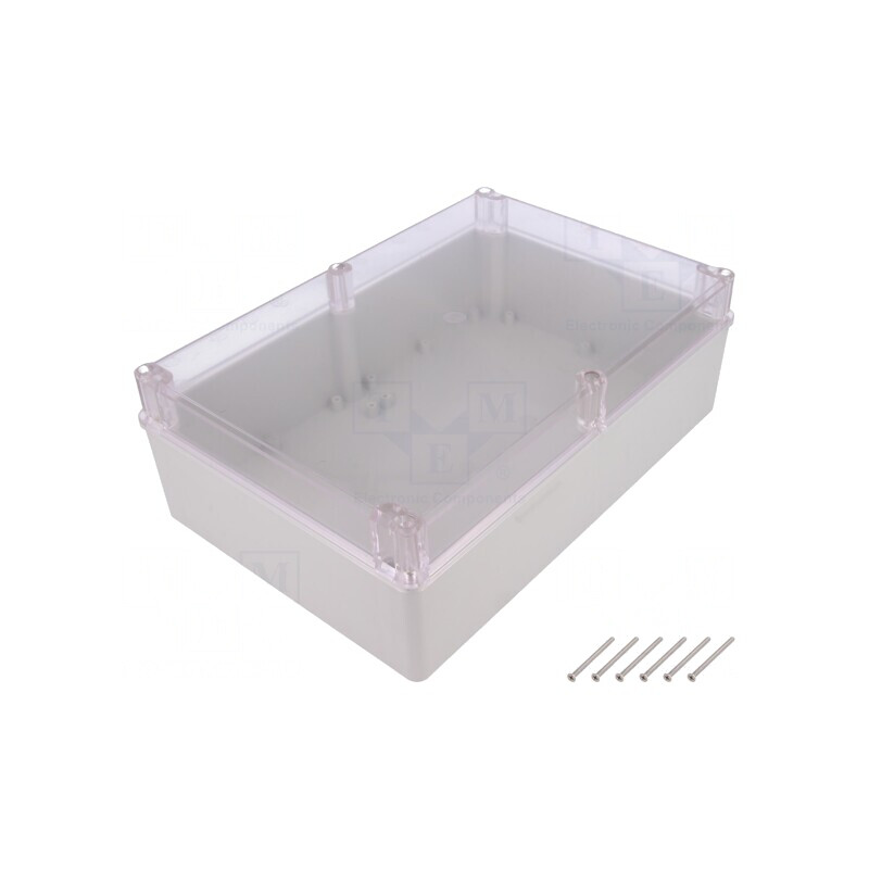Carcasă Universală ABS cu Bucșă din Alamă 190x280x95mm | Electronic-mag.ro | Componente Electronice