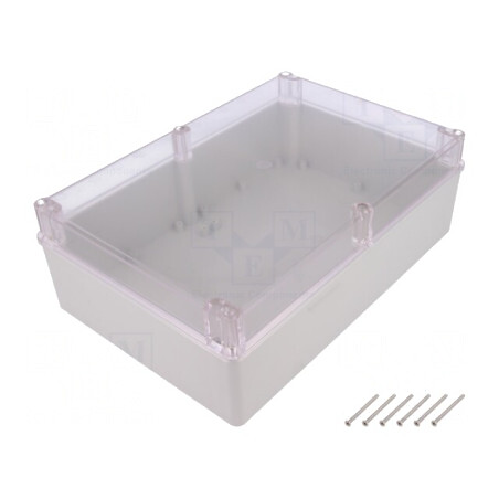 Carcasă Universală ABS cu Bucșă din Alamă 190x280x95mm | Electronic-mag.ro | Componente Electronice