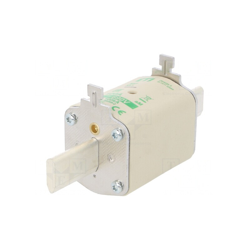 Siguranță Industrială Ceramică NH1 100A 690VAC | Electronic-mag.ro | Componente Electronice