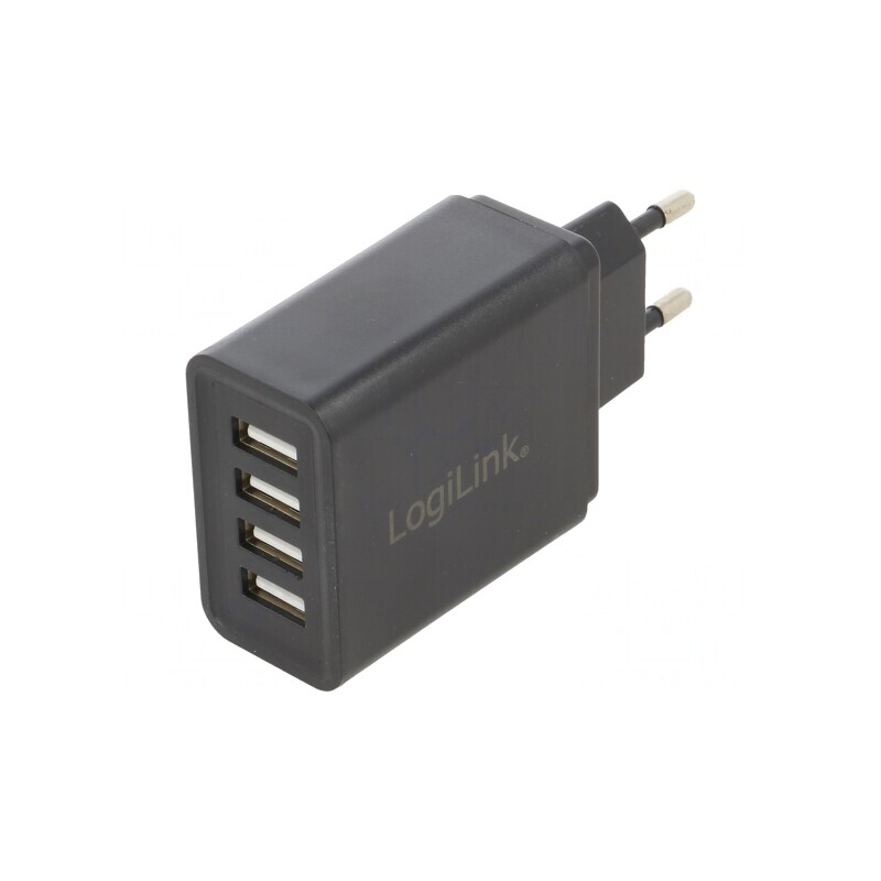 Alimentator Pulsatoriu 5VDC 4.8A 24W EU Negru | Electronic-mag.ro | Componente Electronice
