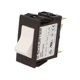 Întrerupător de supracurent 240VAC 60VDC 15A DPST MCB | Electronic-mag.ro | Componente Electronice