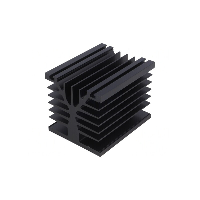 Radiator Extrudat Negru 100mm x 80mm x 78.6mm 0.7K/W | Electronic-mag.ro | Componente Electronice