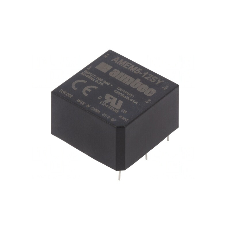 Convertor AC/DC 5W 12V | Electronic-mag.ro | Componente Electronice
