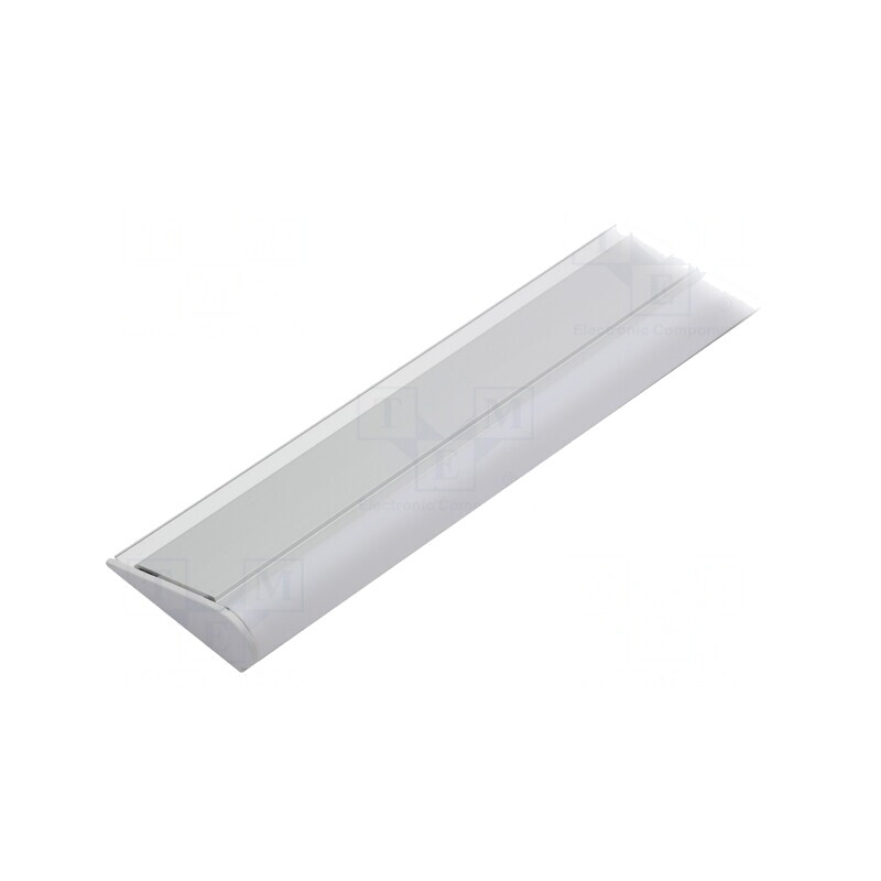 'Profil Aluminiu LED Lăptoasă Natural 1m' | Electronic-mag.ro | Componente Electronice
