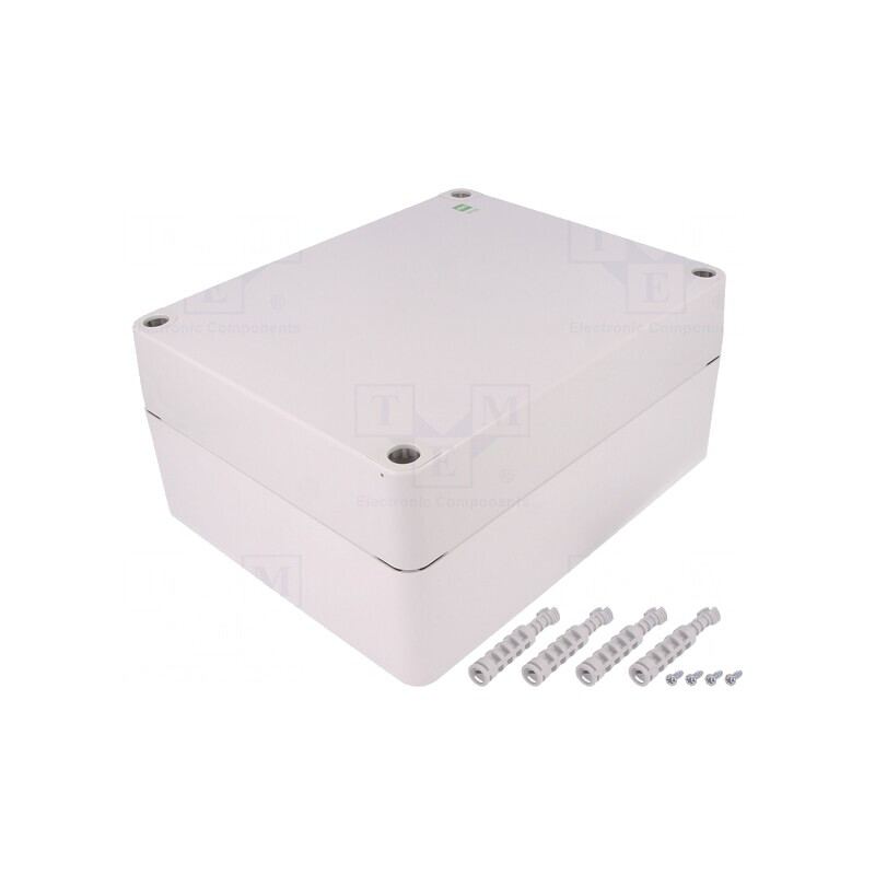Carcasă Universală Industrial Gri 220x270x126mm | Electronic-mag.ro | Componente Electronice