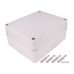 Carcasă Universală Industrial Gri 220x270x126mm | Electronic-mag.ro | Componente Electronice