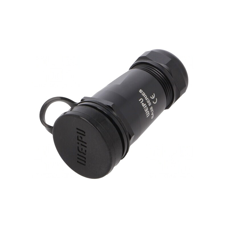 Mufă SA28 Mamă 10 PIN IP67 Lipire Cablu 500V | Electronic-mag.ro | Componente Electronice