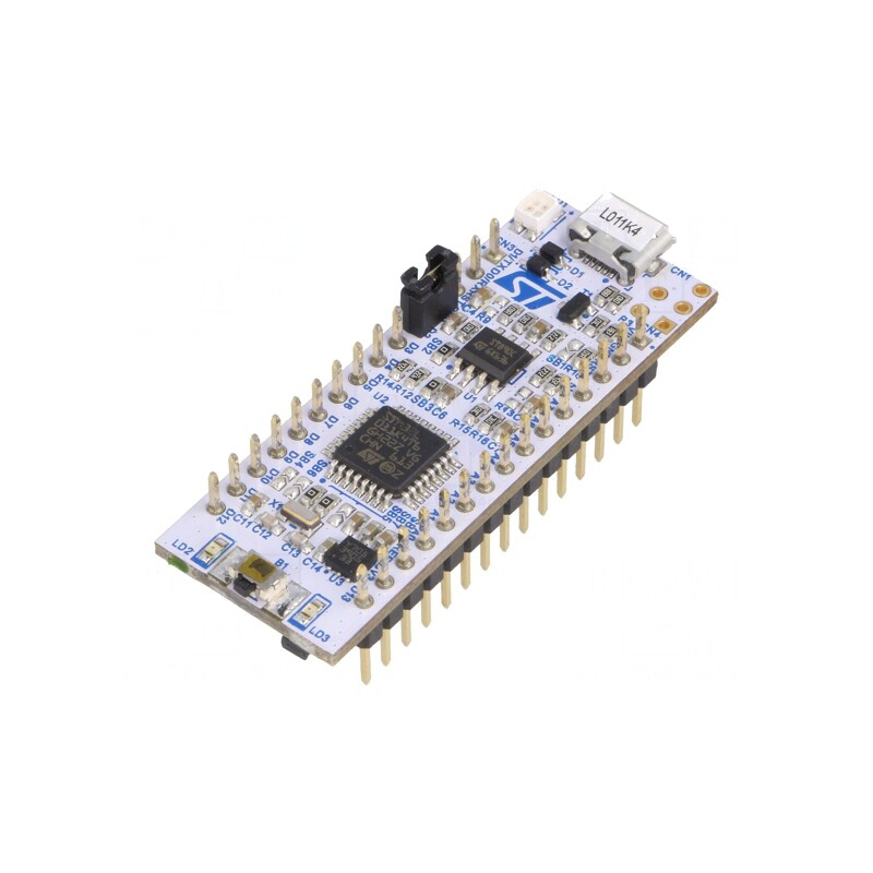 Placă Dezvoltare STM32 NUCLEO-L011K4 cu USB Micro B și Pini | Electronic-mag.ro | Componente Electronice Placă Dezvoltare STM32 NUCLEO-L011K4 cu USB Micro B și Pini | Electronic-mag.ro | Componente Electronice