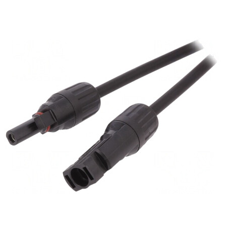 Cablu Solar 10m 4mm2 Mufă Tată-Mamă | Electronic-mag.ro | Componente Electronice