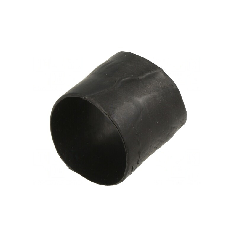 Fiting Termocontractibil Negru fără Adeziv 9.9mm | Electronic-mag.ro | Componente Electronice