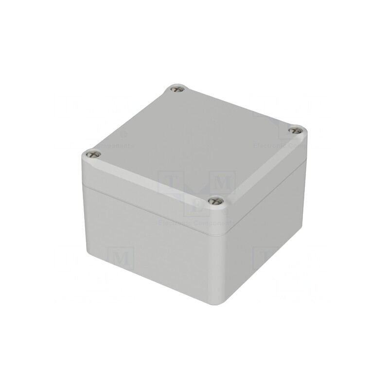 Carcasă universală gri IP65 80x82x57mm EUROMAS II | Electronic-mag.ro | Componente Electronice