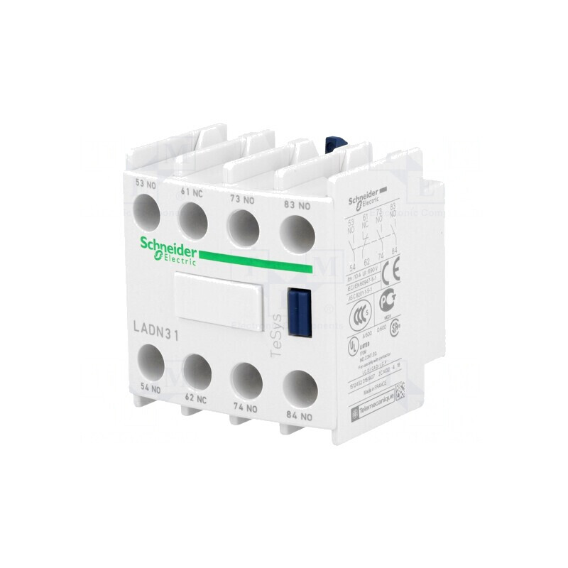 Contacte Auxiliare TeSys D cu Șurub LADN31 | Electronic-mag.ro | Componente Electronice