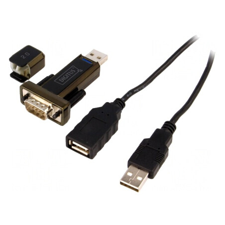 Convertor USB la RS232 cu chipset FTDI/FT232RL, 0.8m USB 2.0 | Electronic-mag.ro | Componente Electronice