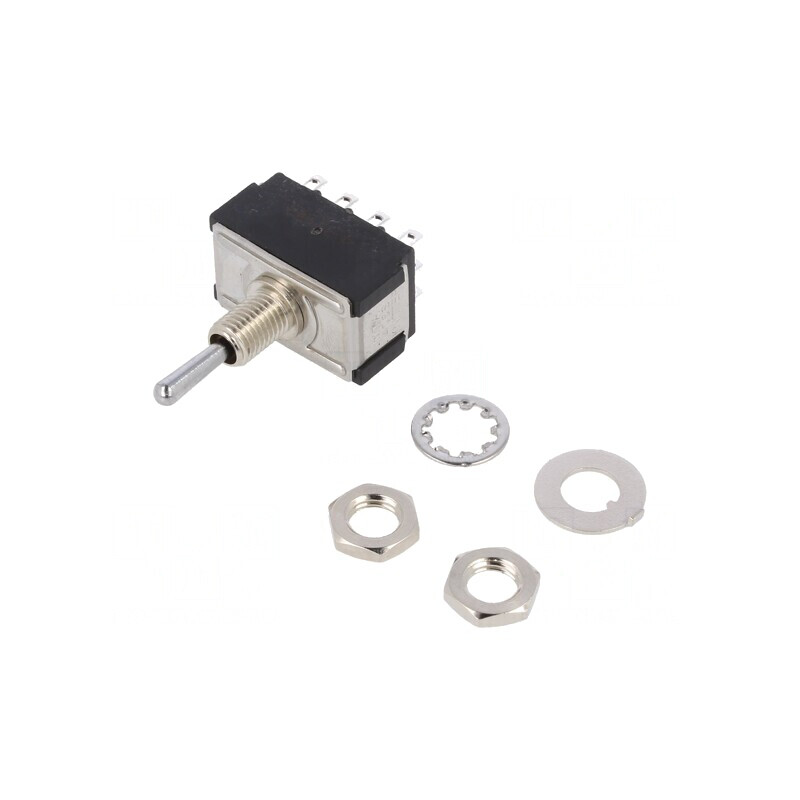 Comutator Basculant 4PDT 6A/125VAC MTA 406 S | Electronic-mag.ro | Componente Electronice