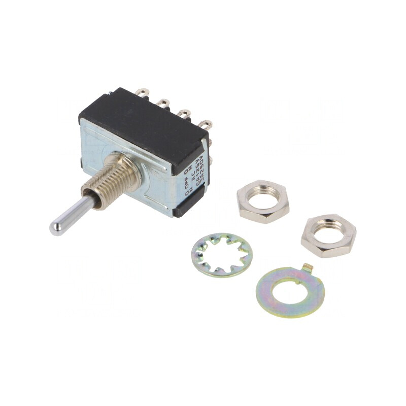 Comutator Basculant 4PDT ON-OFF-ON 6A 125VAC 6VDC | Electronic-mag.ro | Componente Electronice