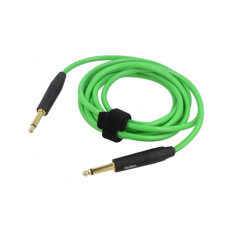 Cablu Jack 6,3mm 2pin Verde 3m | Electronic-mag.ro | Componente Electronice