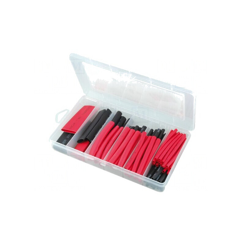 Set manșoane termocontractabile adezive 76mm 80buc. | Electronic-mag.ro | Componente Electronice