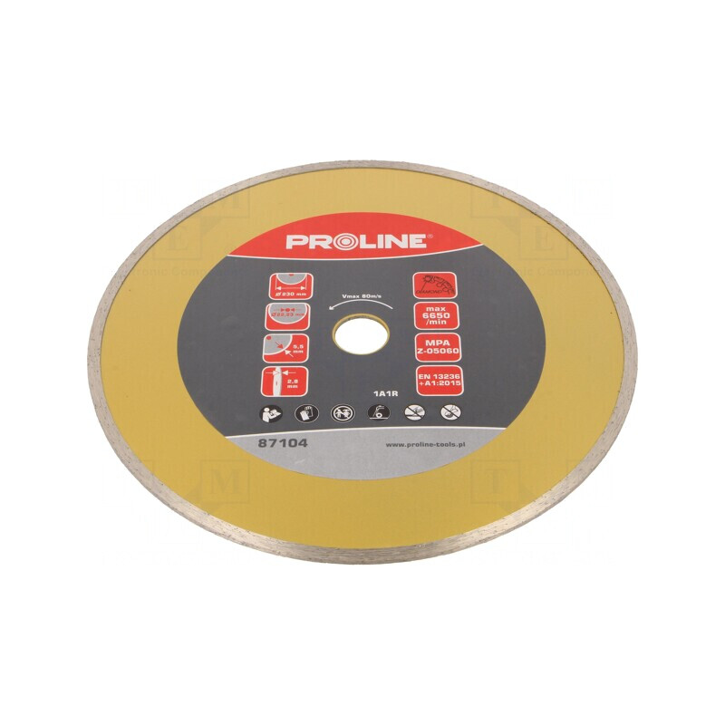 Disc Tăiere Diamantat 230mm 22.23mm 2.8mm | Electronic-mag.ro | Componente Electronice Disc Tăiere Diamantat 230mm 22.23mm 2.8mm | Electronic-mag.ro | Componente Electronice