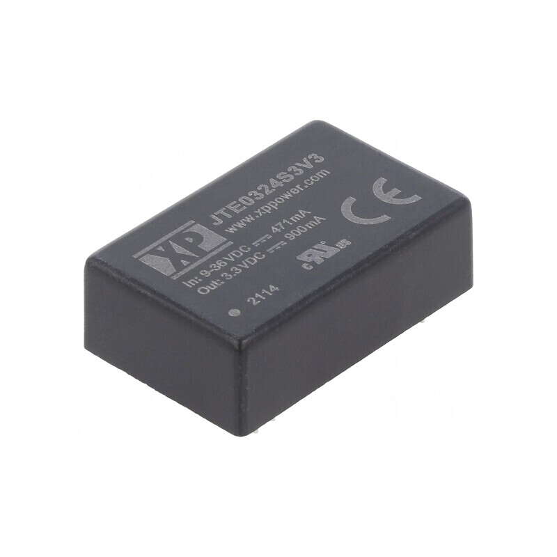 Convertor DC/DC 3W 9-36V la 3.3V 900mA DIP24 | Electronic-mag.ro | Componente Electronice