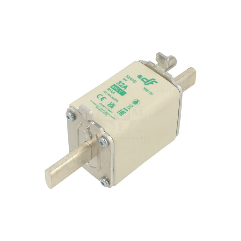 Siguranţă NH0S 32A 690VAC | Electronic-mag.ro | Componente Electronice