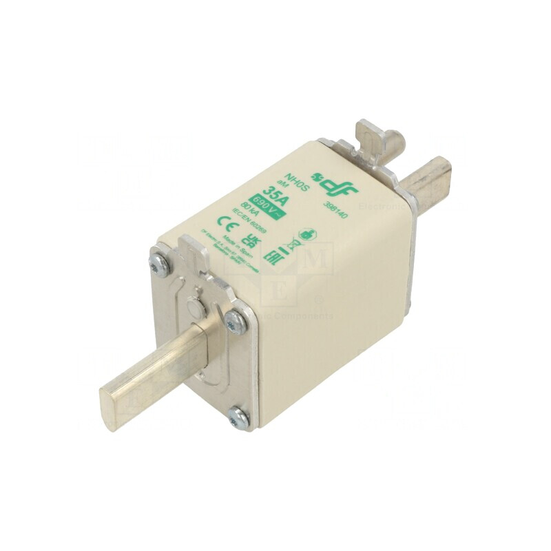 Siguranță NH0S 35A 690VAC | Electronic-mag.ro | Componente Electronice