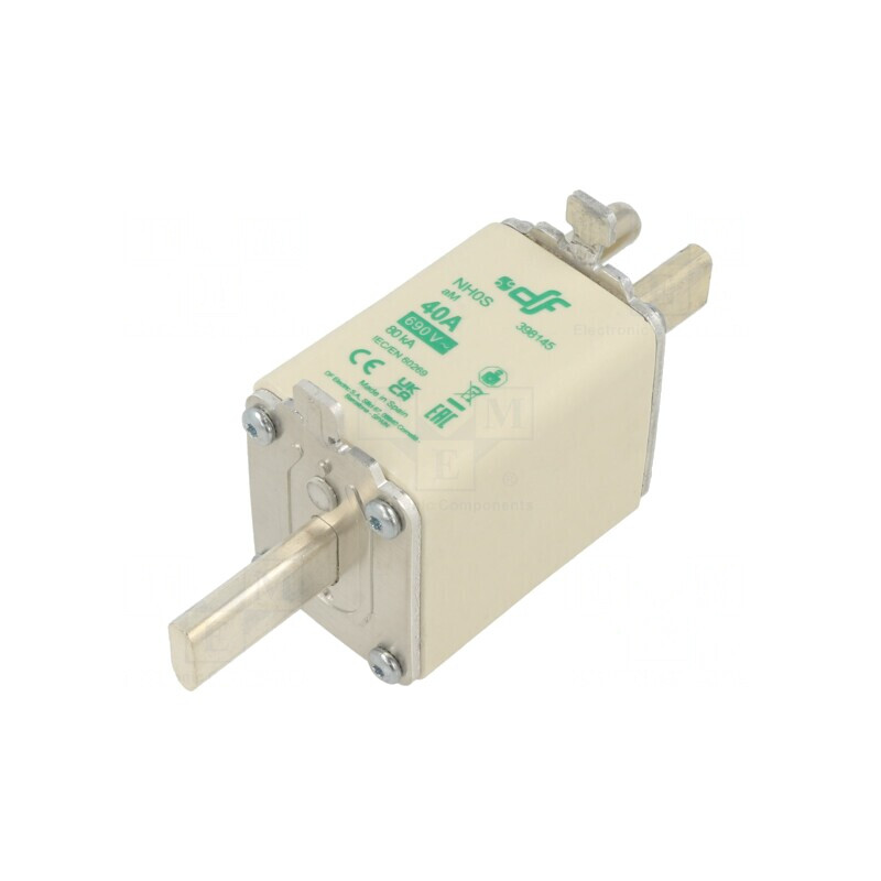 Siguranță NH0S 40A 690VAC | Electronic-mag.ro | Componente Electronice