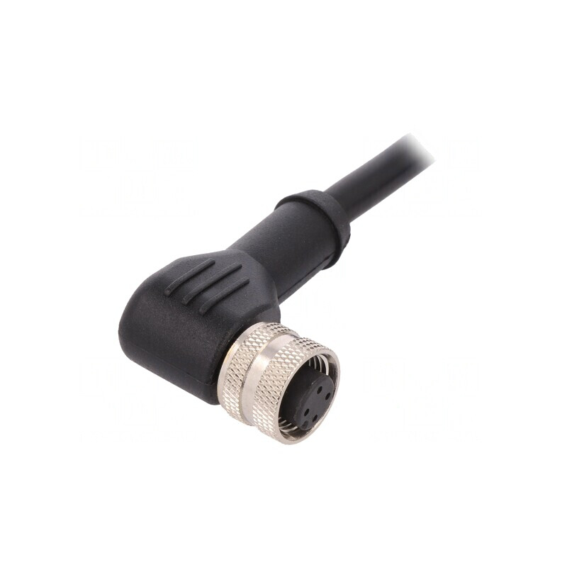 Mufă M12 3-Pin Mamă IP67 250V 4A CANopen | Electronic-mag.ro | Componente Electronice