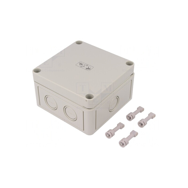 Carcasă Universală Polistiren 110x110x66mm | Electronic-mag.ro | Componente Electronice
