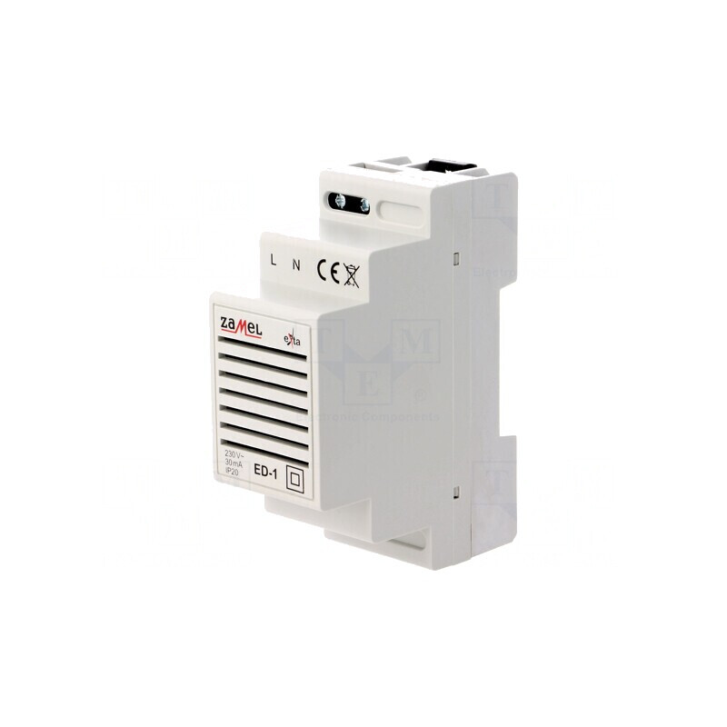Semnalizator 230VAC IP20 pentru șină DIN 90x35x66mm | Electronic-mag.ro | Componente Electronice Semnalizator 230VAC IP20 pentru șină DIN 90x35x66mm | Electronic-mag.ro | Componente Electronice
