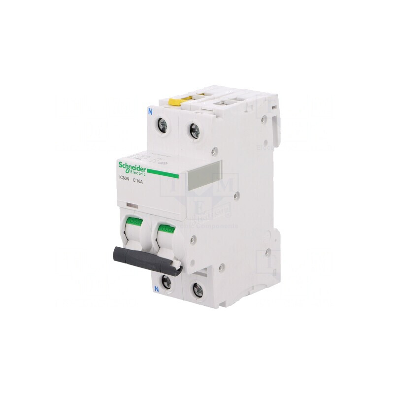 Întrerupător de Supracurent 16A 1P 400VAC 6kA | Electronic-mag.ro | Componente Electronice