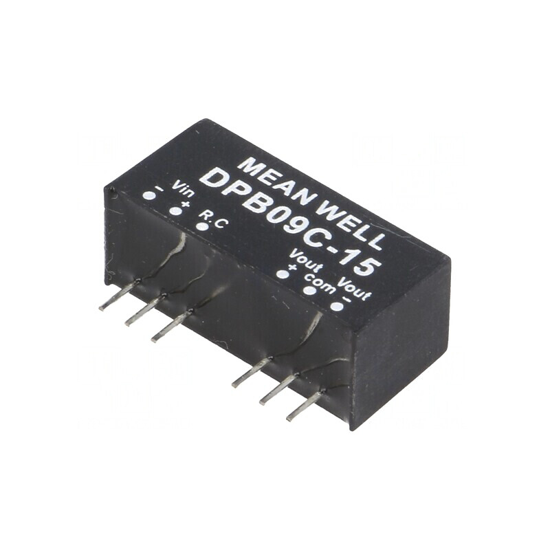 Convertor DC/DC 9W 36-75V la 15V/-15V SIP8 | Electronic-mag.ro | Componente Electronice
