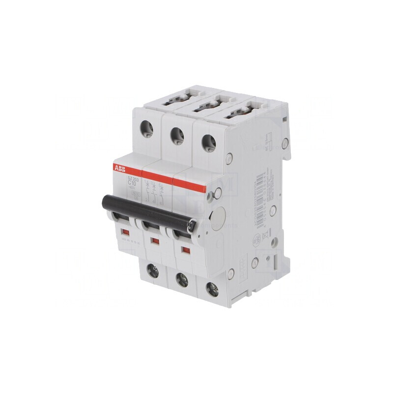 Întrerupător de Supracurent 400VAC 10A 3 Poli C | Electronic-mag.ro | Componente Electronice