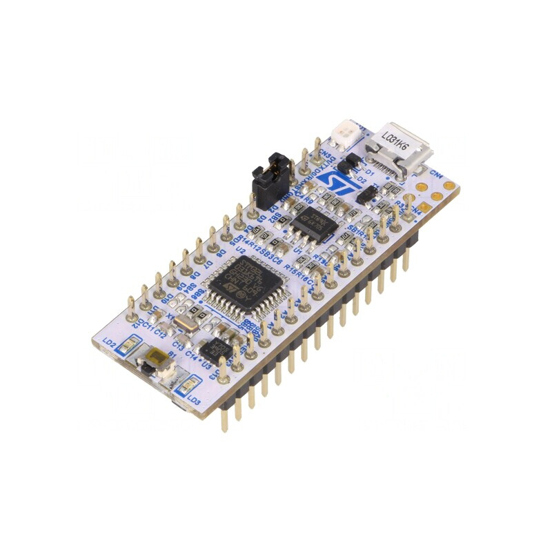 Placă de Dezvoltare STM32 NUCLEO-L031K6 cu USB Micro B și Șiruri de Pini | Electronic-mag.ro | Componente Electronice Placă de Dezvoltare STM32 NUCLEO-L031K6 cu USB Micro B și Șiruri de Pini | Electronic-mag.ro | Componente Electronice