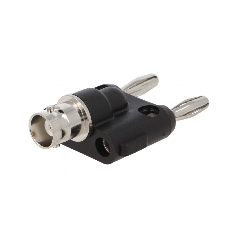 Adaptor Banană 4mm Dual 500VAC cu Soclu BNC | Electronic-mag.ro | Componente Electronice Adaptor Banană 4mm Dual 500VAC cu Soclu BNC | Electronic-mag.ro | Componente Electronice