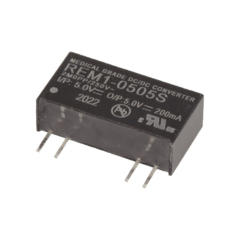 Convertor DC/DC 1W 5V 200mA SIP7 | Electronic-mag.ro | Componente Electronice