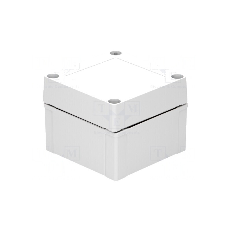 Carcasă Universală Gri 100x100x75mm ABS IK07 | Electronic-mag.ro | Componente Electronice