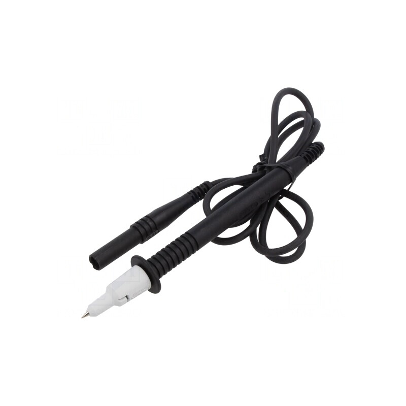 Cablu de măsurare mufă banană 4 mm negru | Electronic-mag.ro | Componente Electronice Cablu de măsurare mufă banană 4 mm negru | Electronic-mag.ro | Componente Electronice