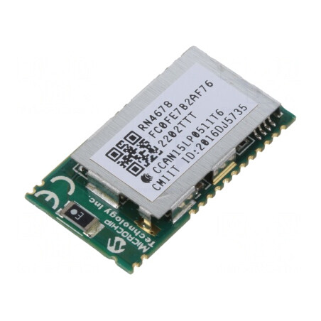 Modul Bluetooth 5.0 Classic/LE GPIO SPI UART SMD RN4678APL | Electronic-mag.ro | Componente Electronice