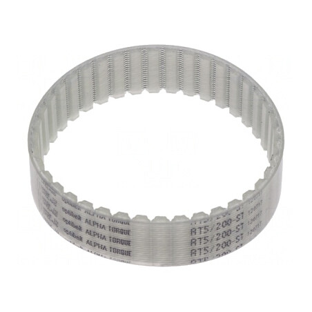 Curea dințată AT5 200mm 40 dinți 16mm lățime | Electronic-mag.ro | Componente Electronice