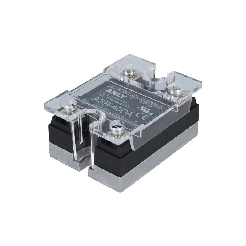 Releu Semiconductor 40A 1-Fazat 24-280VAC | Electronic-mag.ro | Componente Electronice